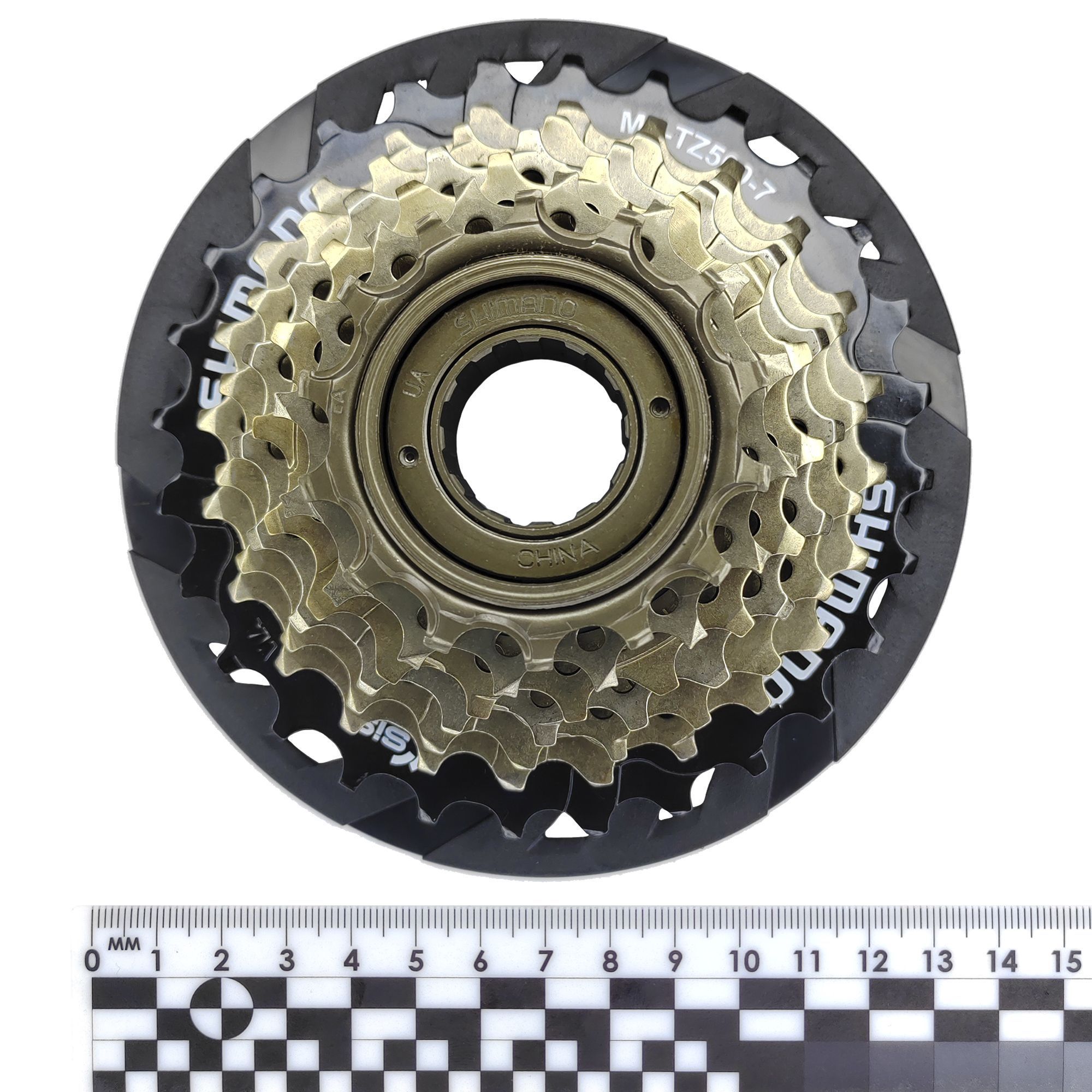 Shimano Трещетка для велосипеда MF-TZ500, 14-28, 7 скоростей, с защитой — Товары для велоспорта