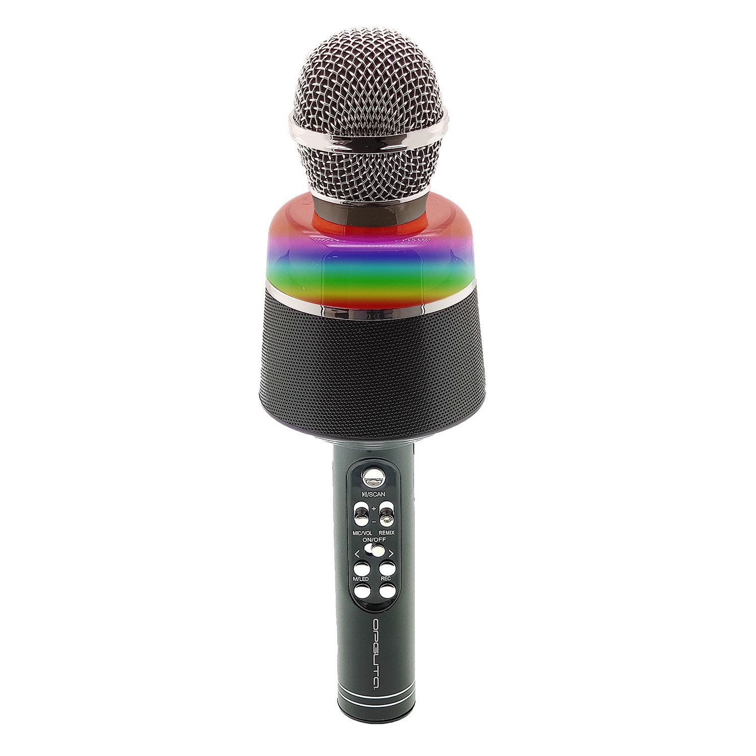 Микрофон с rgb подсветкой. Колонка с микрофоном для караоке. Микрофон RGB.