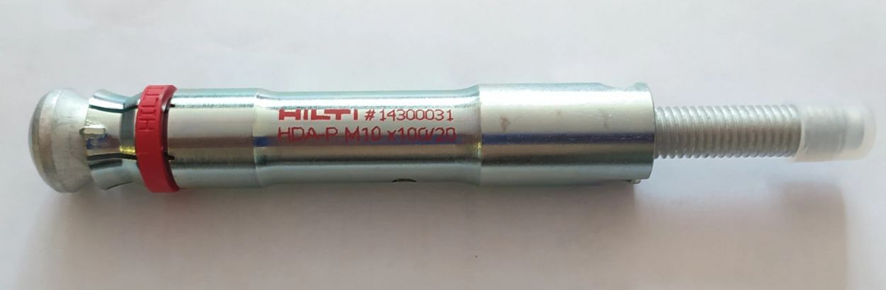Анкерная шпилька hilti has. Анкер Hilti HDA-P м20 x250/50. Хилти HDA-P m12x125/30.