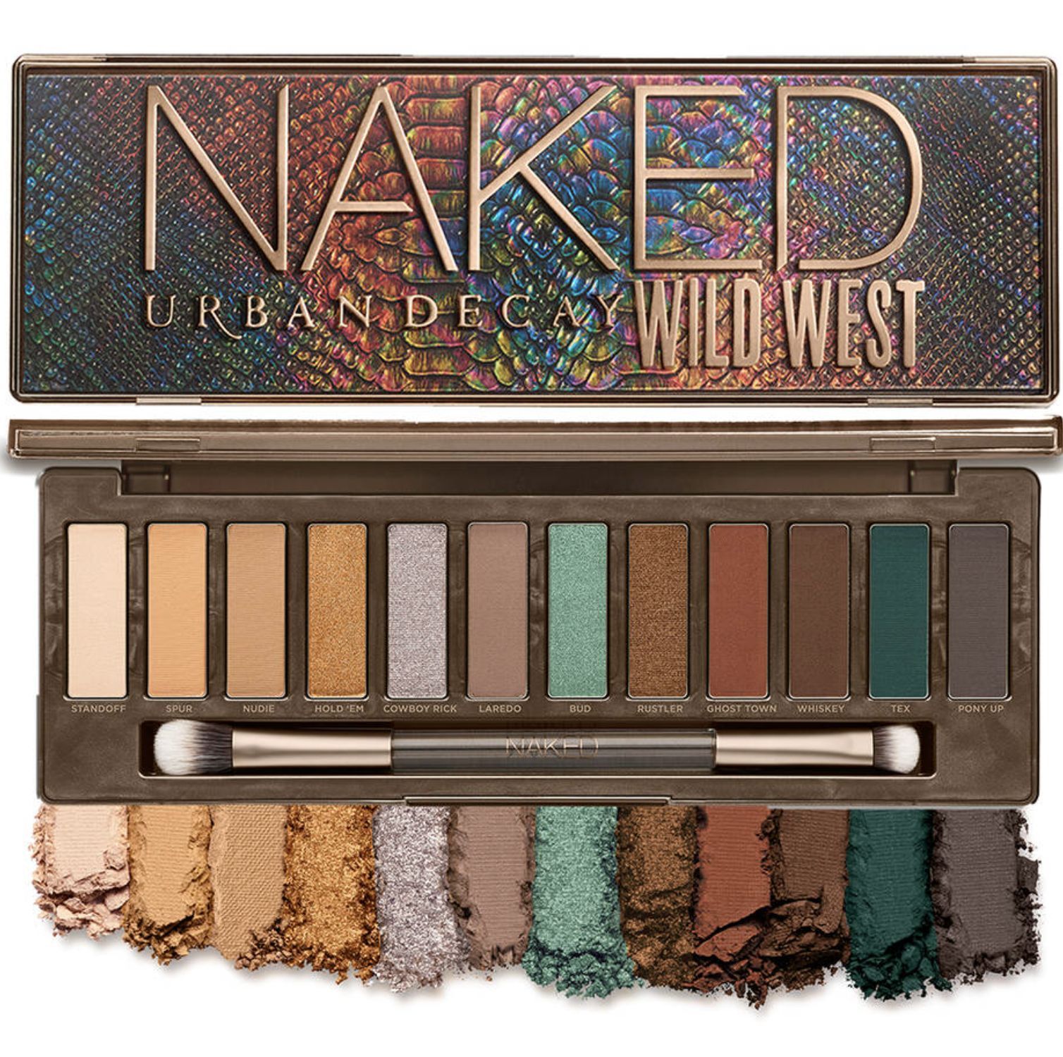 Urban Decay Палетка теней для век NAKED WILD WEST - купить с доставкой по  выгодным ценам в интернет-магазине OZON (967526996)