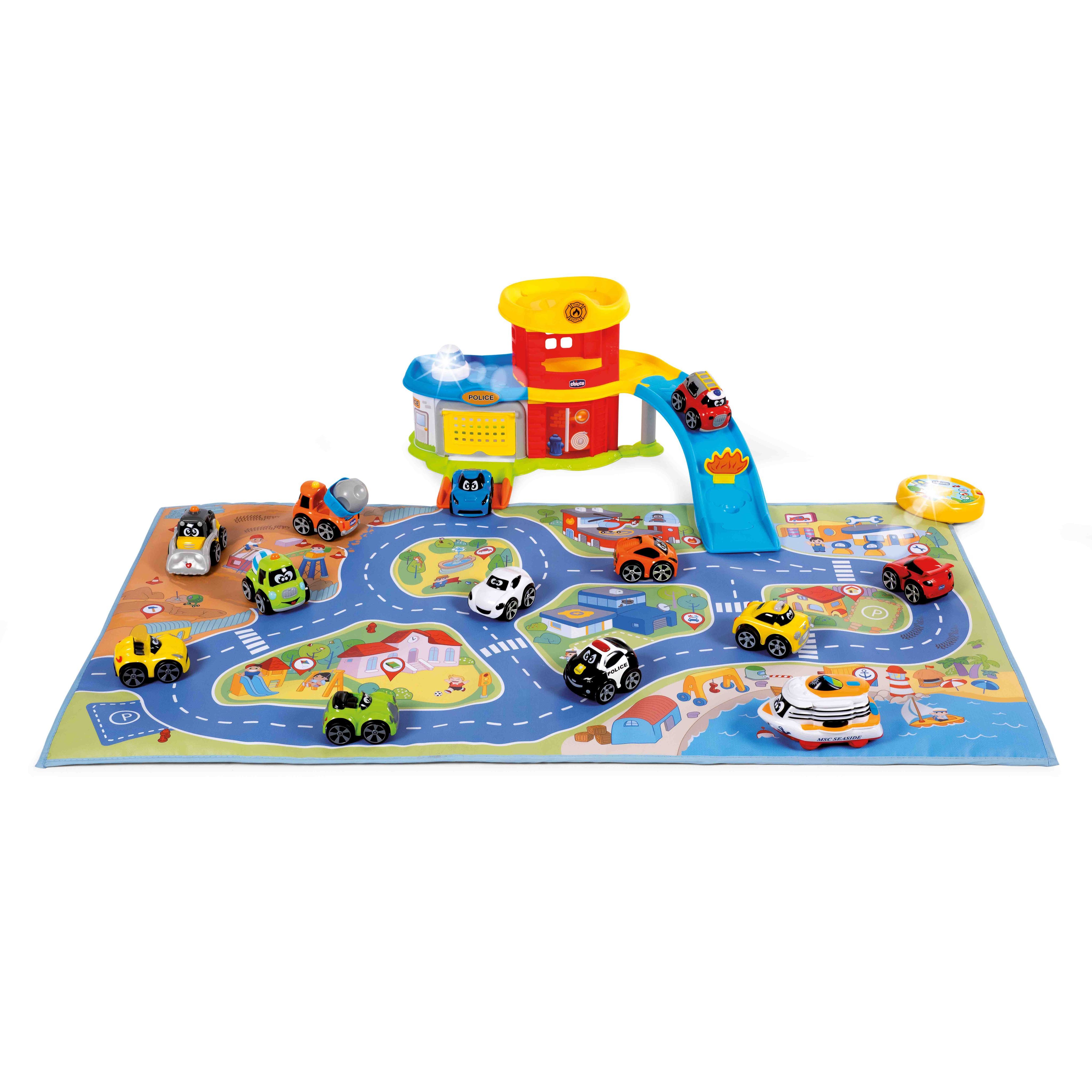 Коврик развивающий детский игровой Chicco Mini Turbo Touch City Playmat  электронный с машинкой для детей от 2 до 6 лет - купить с доставкой по  выгодным ценам в интернет-магазине OZON (995979794)