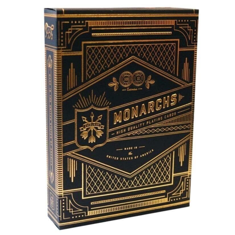 Карты игральные Monarchs Black, 54 шт