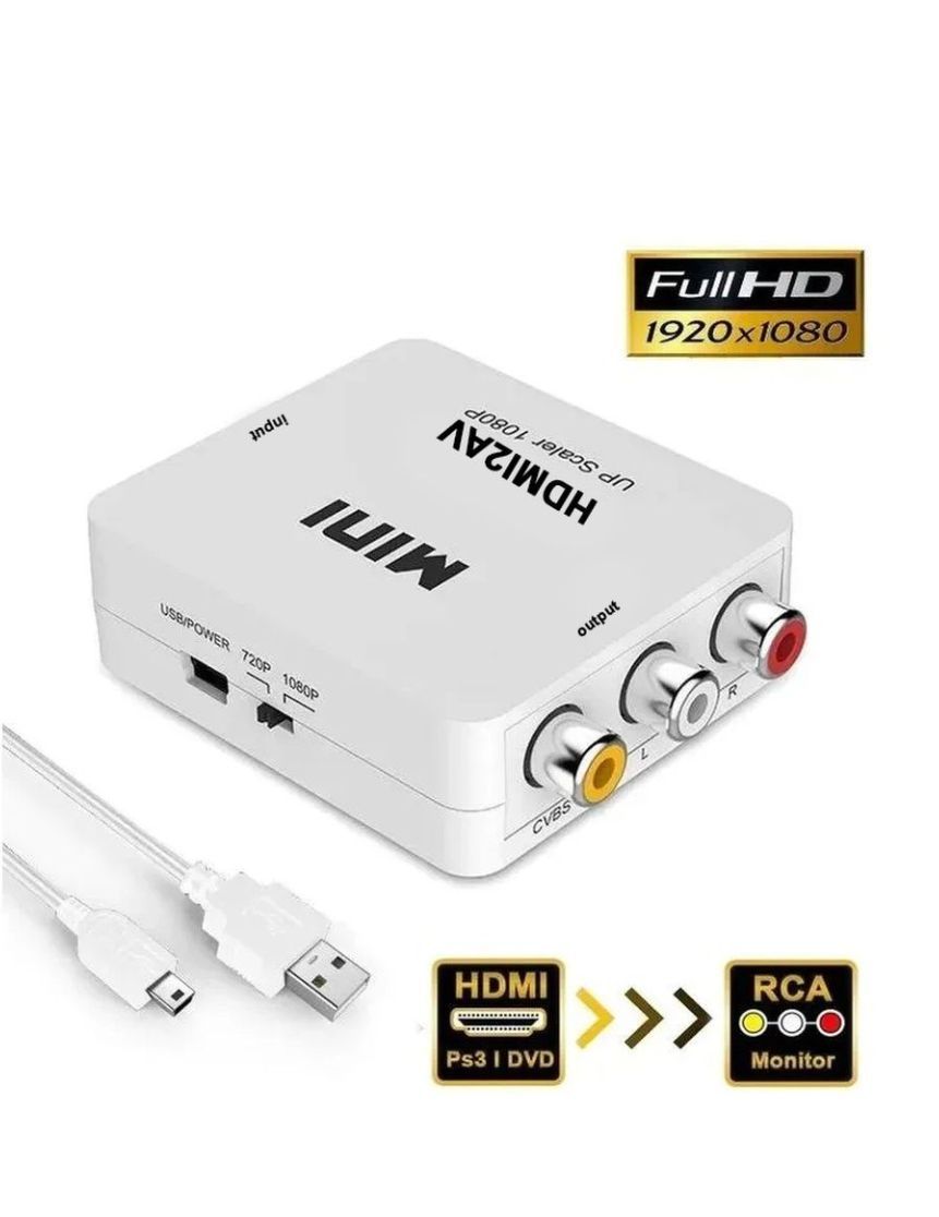 Переходник Hdmi-Rca купить на OZON по низкой цене