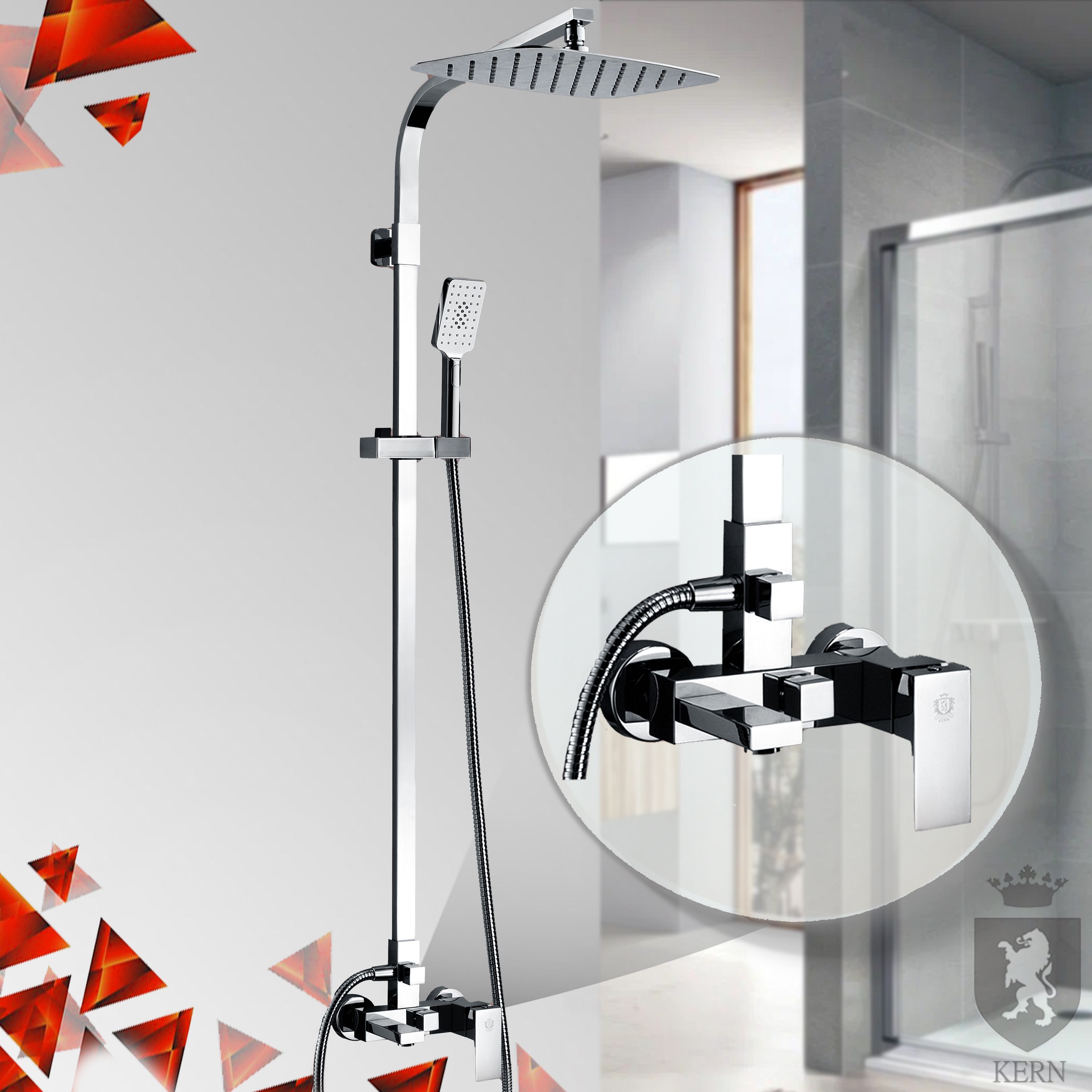 Керн душевая система. Душевая система kern 5028. Kern душевая система kern 5065. Керн душевая система. Душевая система kern 5012 black.