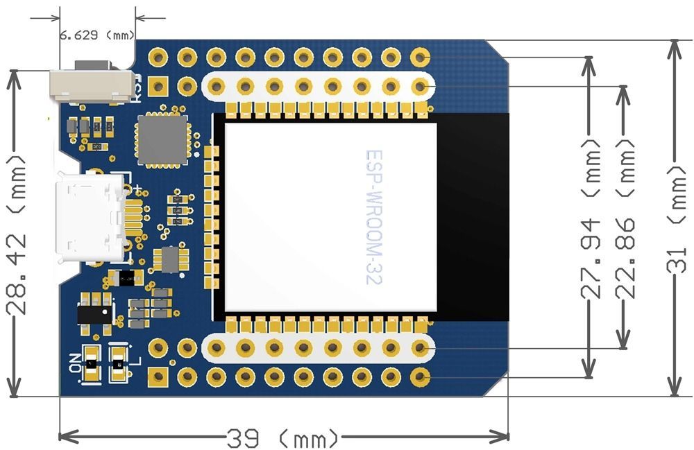 Wemos d1 mini v3 схема