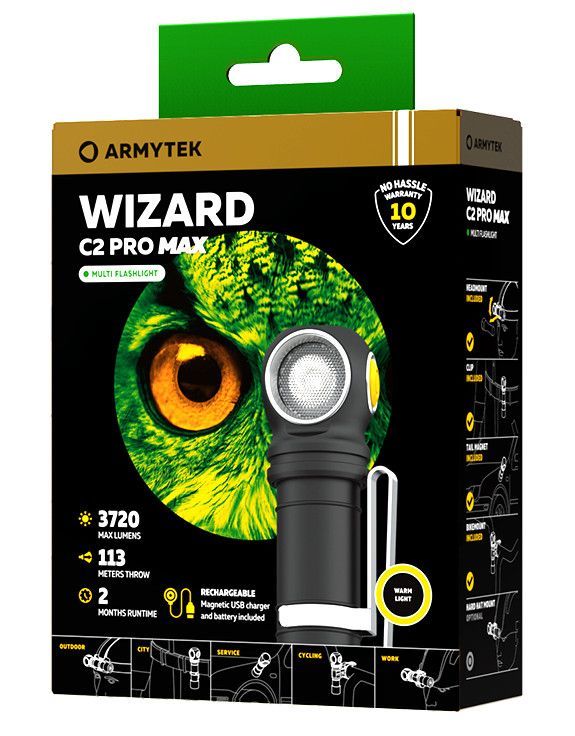 Фонарь armytek wizard c2 pro max lr