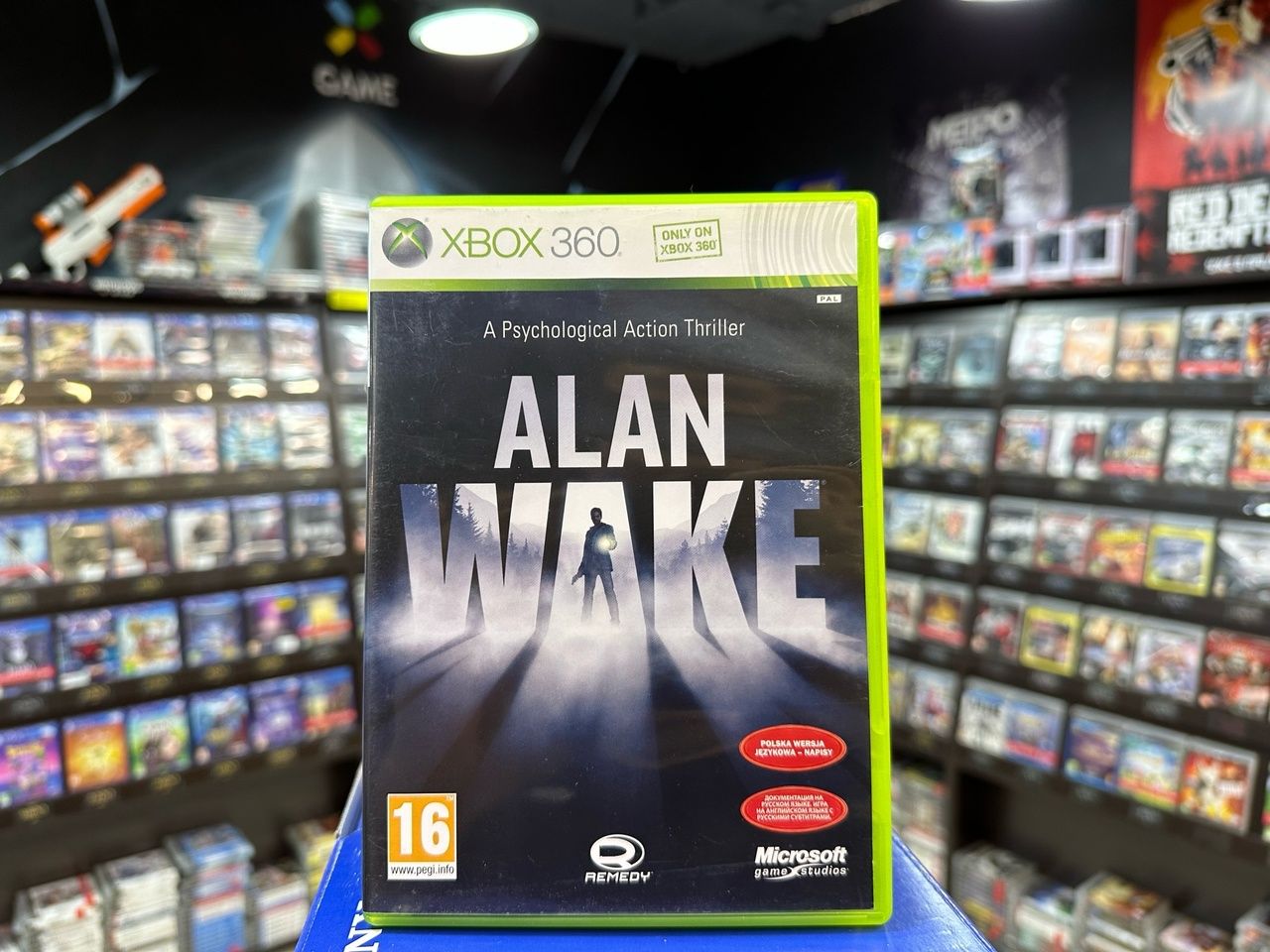 Игра Игра Alan Wake (Xbox 360) (Box) (XBox 360 купить по низкой цене с  доставкой в интернет-магазине OZON (1408470160)