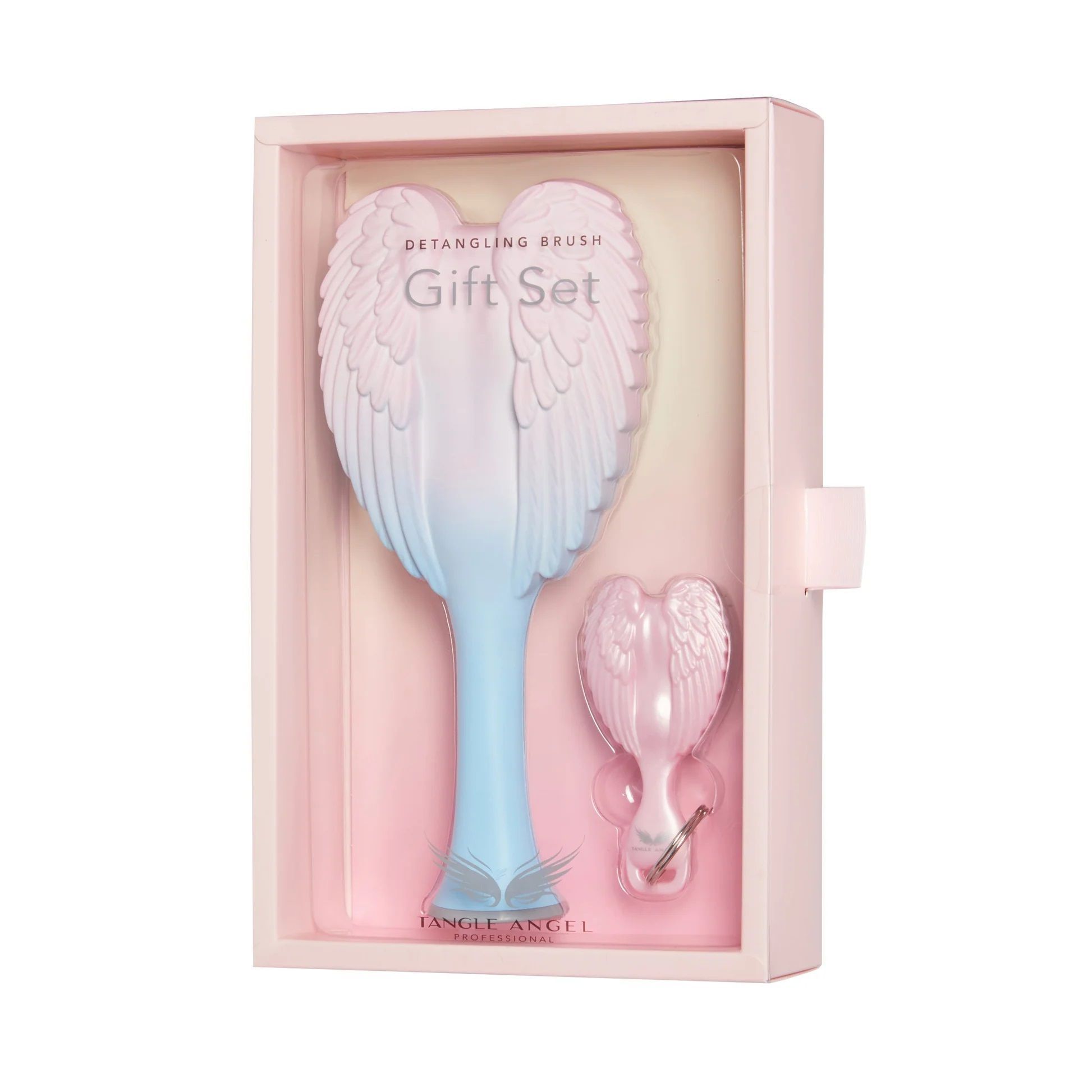 Подарочный набор расчесок для волос TANGLE ANGEL Gift Set - Gift Set  Pink/Blue + брелок расческа - купить с доставкой по выгодным ценам в  интернет-магазине OZON (1081904074)