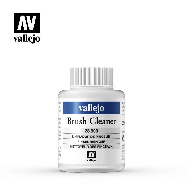 Vallejo Brush Cleaner Очиститель кистей на спиртовой основе 85 мл