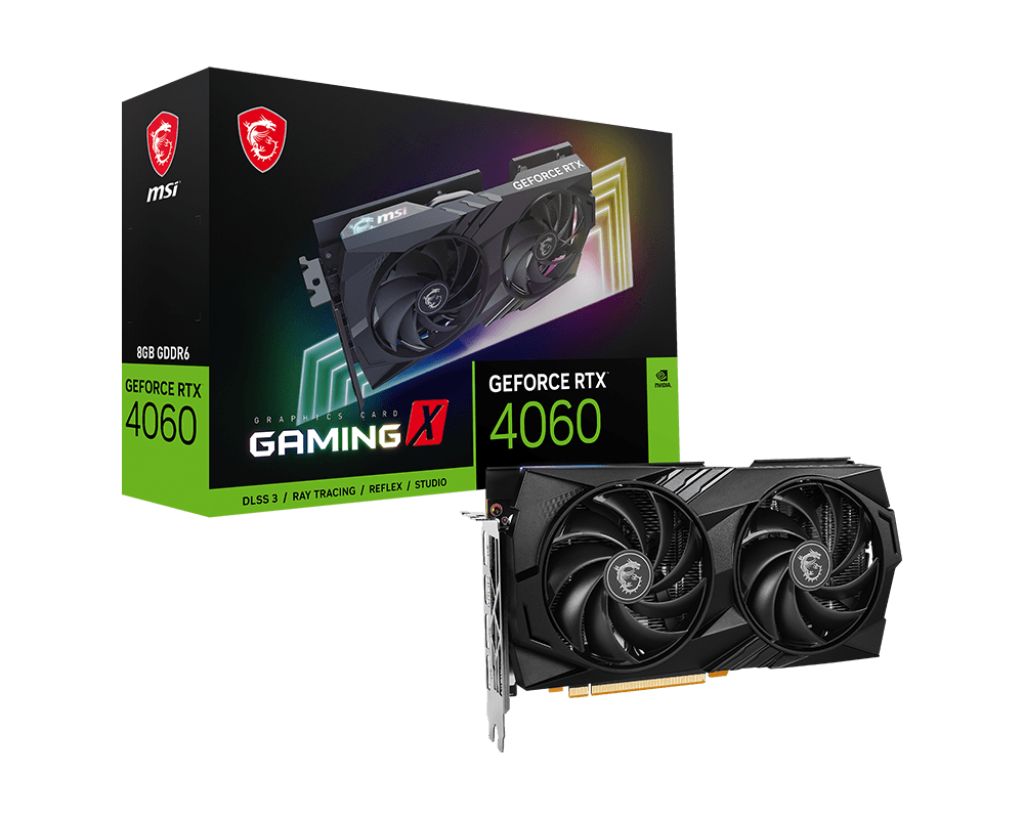 MSIВидеокартаGeForceRTX40608ГБ(RTX4060GAMINGX8G)