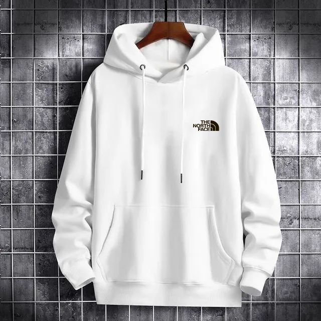 The north face on sale hoodie white