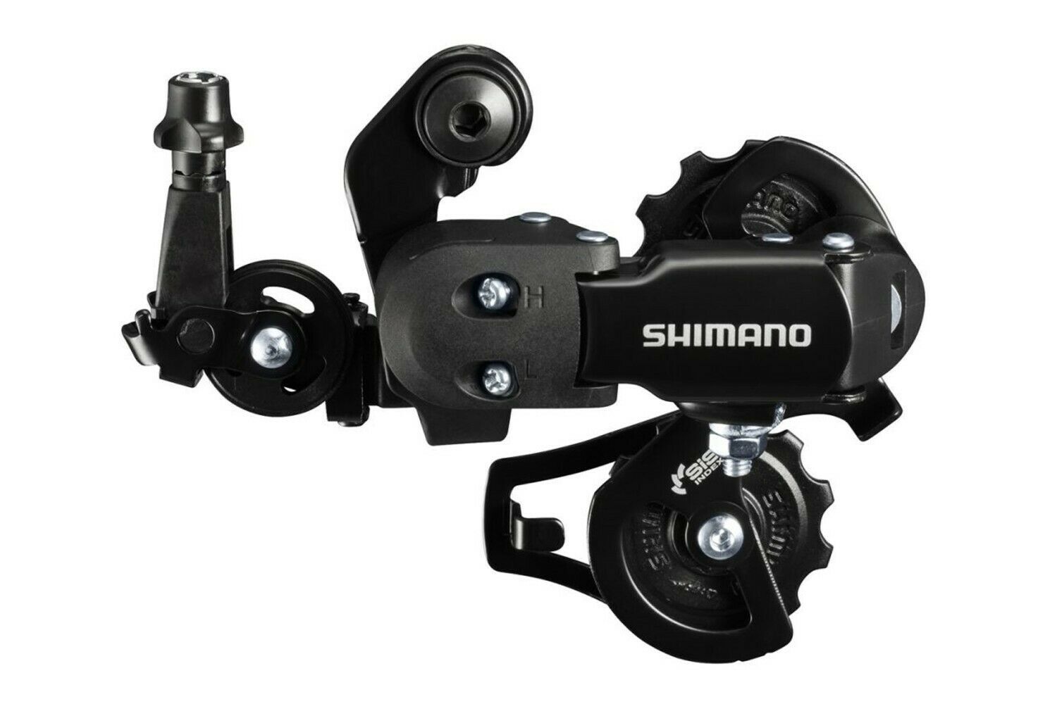 Задний переключатель Shimano Tourney FT35, крепление на петух