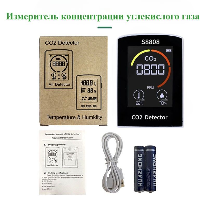 Прибор Измерения Углекислого Газа Купить