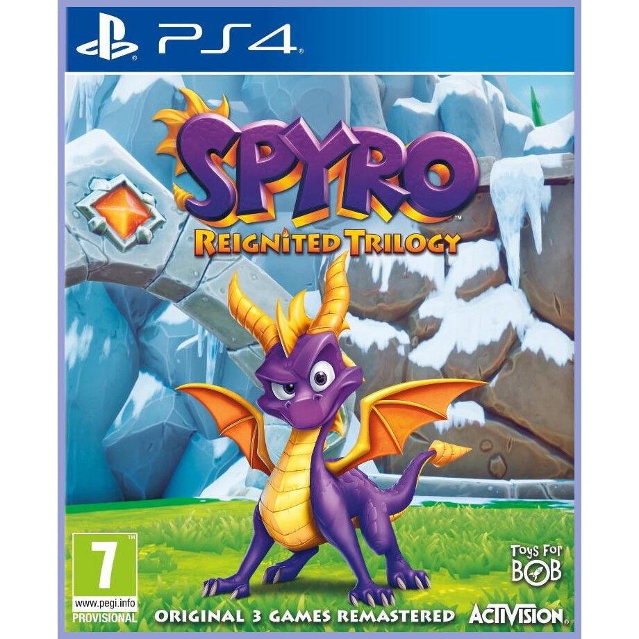 Игра Spyro Trilogy Reignited (PlayStation 4, Английская версия) купить по  низкой цене с доставкой в интернет-магазине OZON (1260706260)