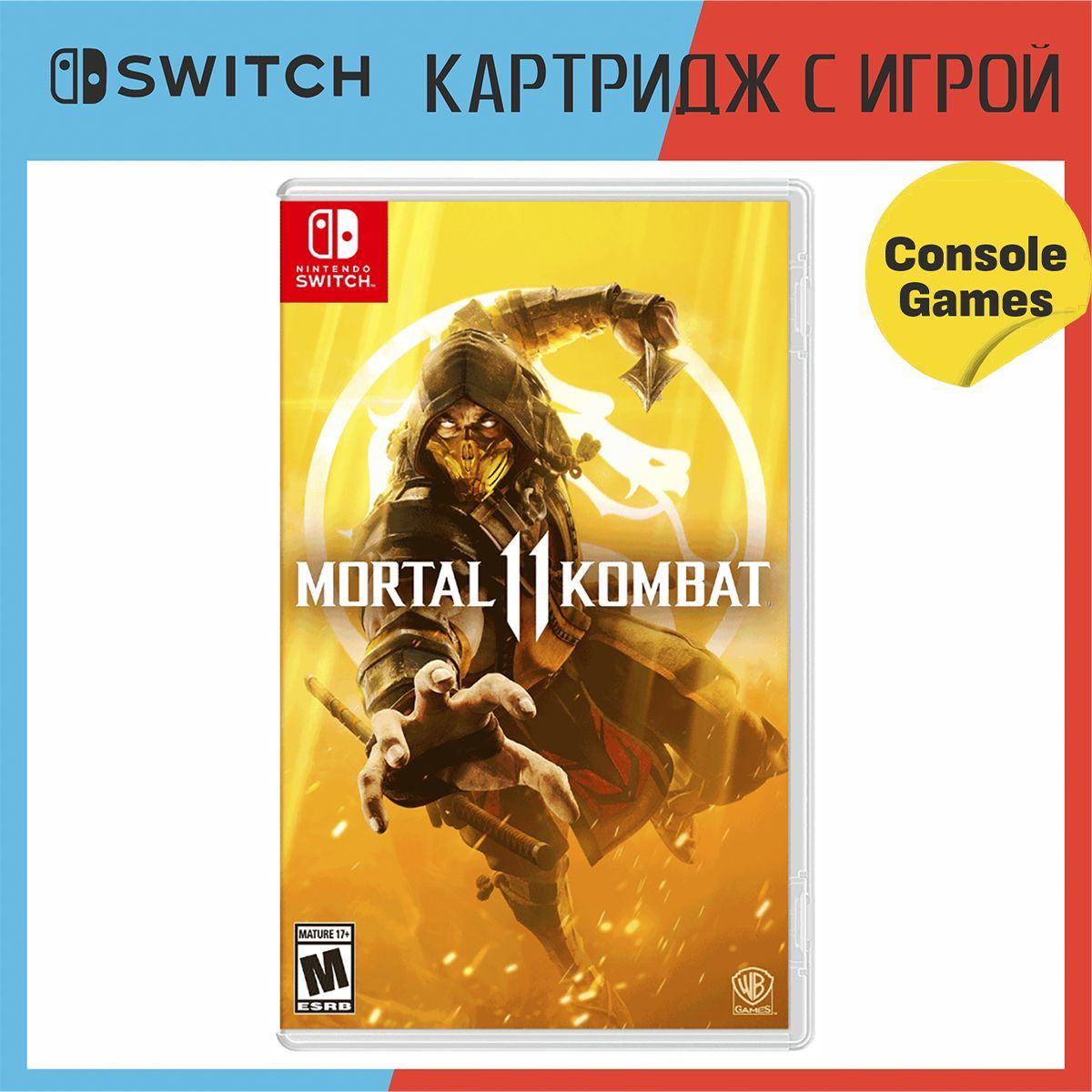 Игра Mortal Kombat 11 (Nintendo Switch, Английская версия) купить по низкой  цене с доставкой в интернет-магазине OZON (1086037395)