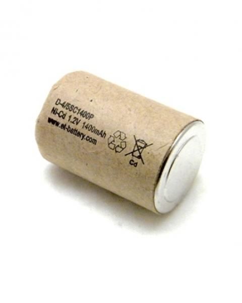 АккумуляторEnergyTechnology4/5SC1400mAh1.2vNi-CdPK1,1шт.