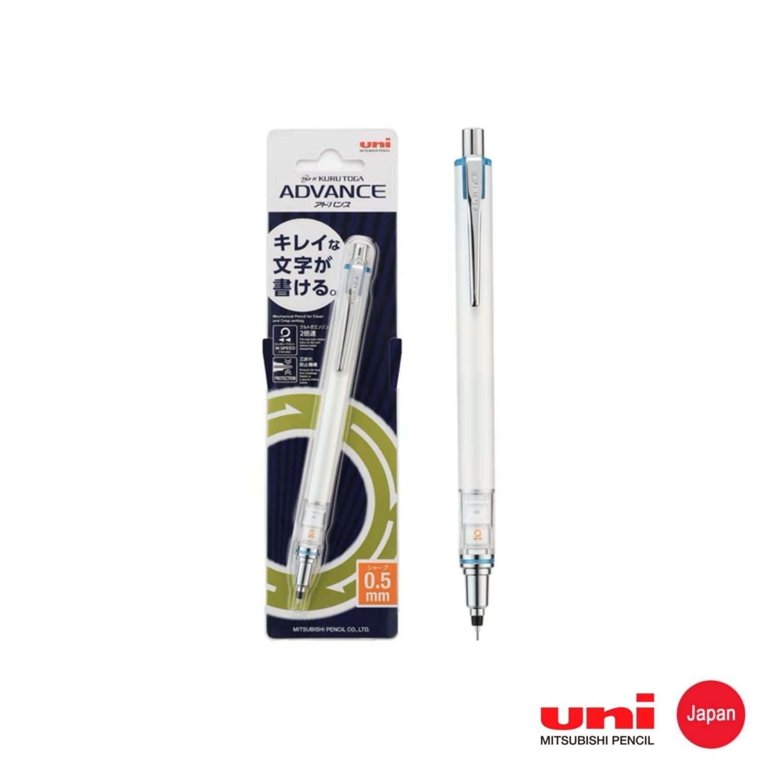 Uni Mitsubishi Pencil Карандаш, толщина: 0.5 мм, 1 шт.