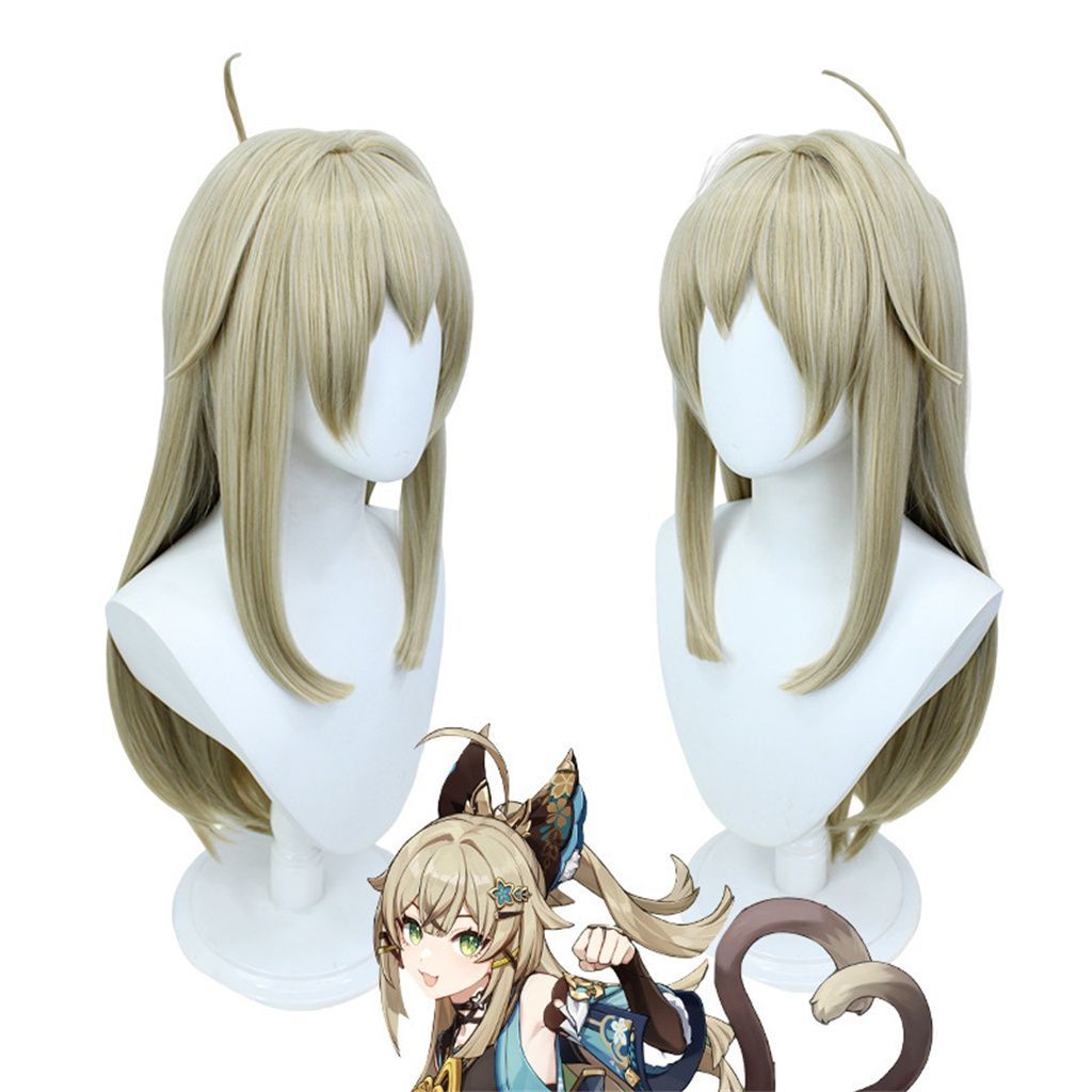 Anime Manga Game Genshin Impact Kirara Halloween Carnival Party Cosplay Wig  мультфильм аниме косплей парик - купить по доступным ценам в  интернет-магазине OZON (1244668923)