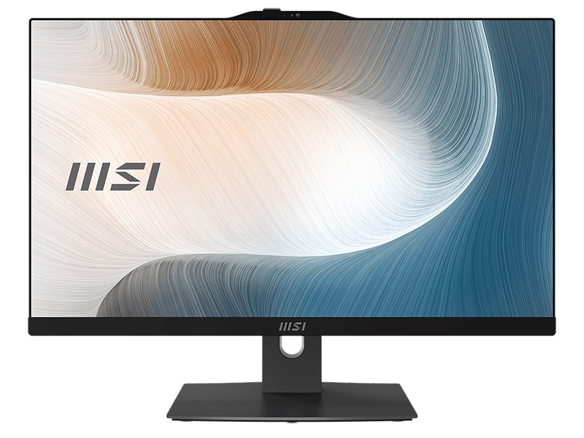 MSI 23.8" Моноблок AIO MSI Modern AM242P 12M-090RU Черный 9S6-AE0711-840 (Intel Core i5 1240P, RAM 16 ГБ, SSD 512 ГБ, Intel Iris Xe Graphics, Windows 11 Pro), 	9S6-AE0711-840, черный, Русская раскладка