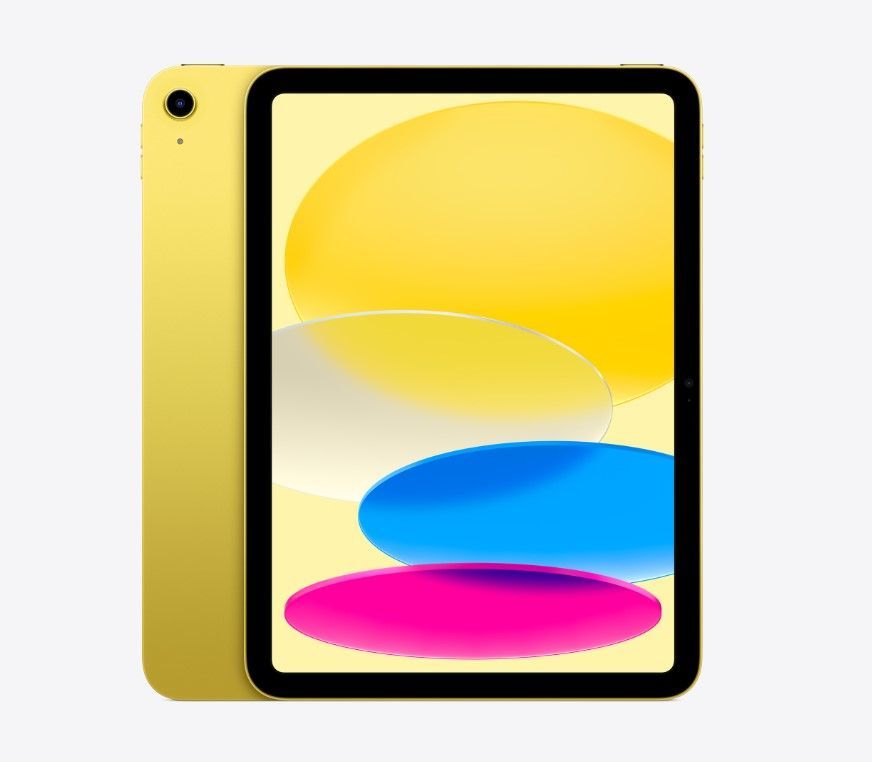 AppleПланшетiPad(2022)Wi-Fi,10.9Оригинал,Новый,Неактивирован,10.9"6ГБ/256ГБ,желтыйiPad10（2022）