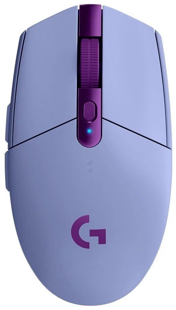 Logitech G Игровая мышь беспроводная G305/G304 Lightspeed, фиолетовый