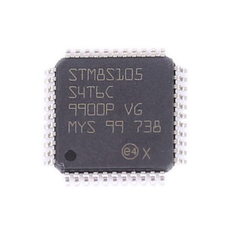 STM8S105S4T6CLQFP-44(2шт)16MHz/16KBFlash/8-bitMicrocontroller-MCUПоддержкасогласованиязаказов(BOM)