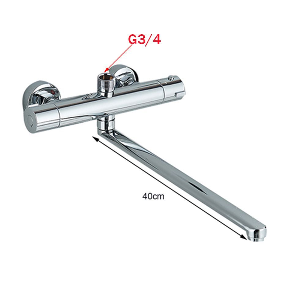 ТермостатическийсмесительдлядушаХромированныйсмесительдляваннойкомнатыТермостатнастеннойванны