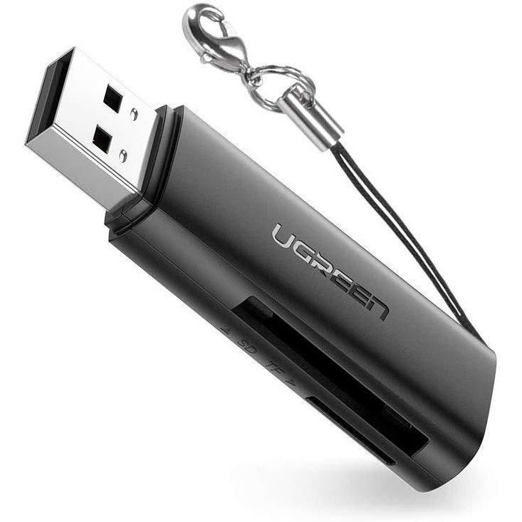 Картридер UGREEN CM264 (60722) USB3.0 Multifunction Card Reader чёрный