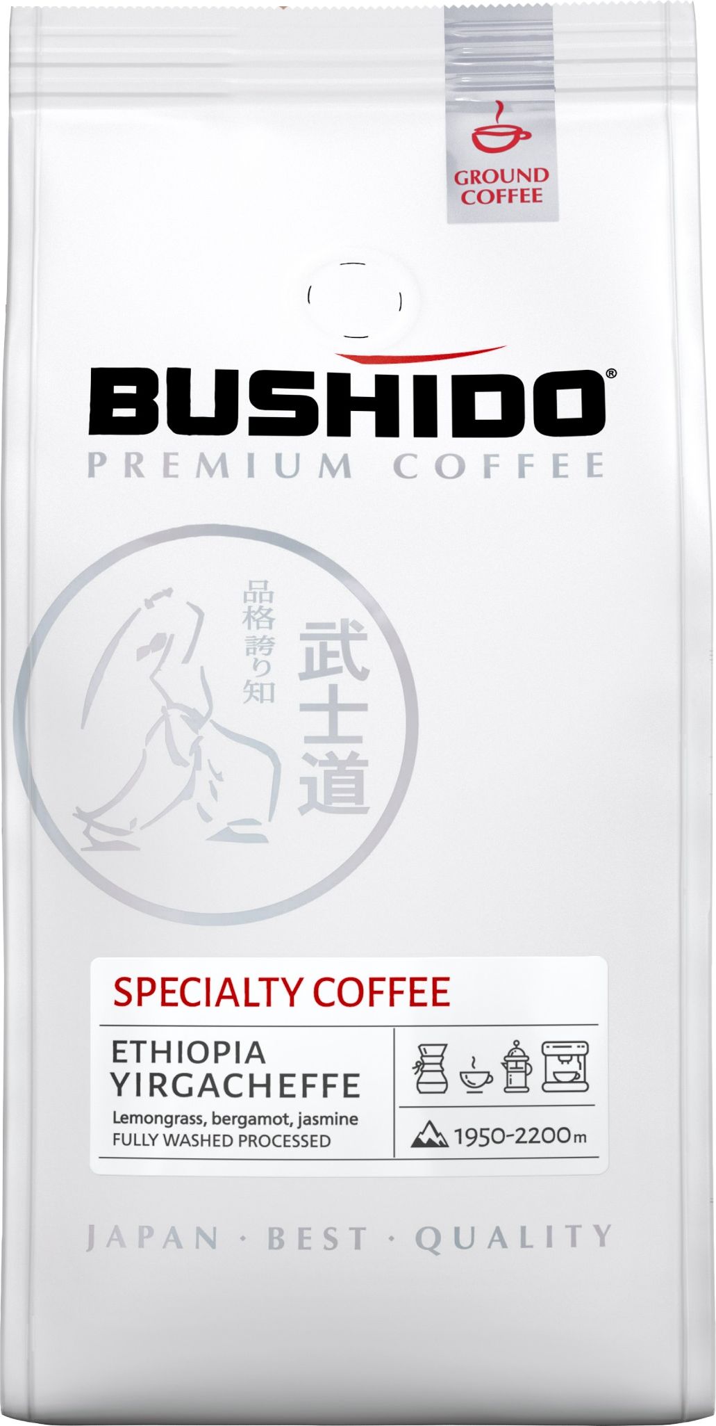 Кофе молотый BUSHIDO Specialty Coffee, 227 г