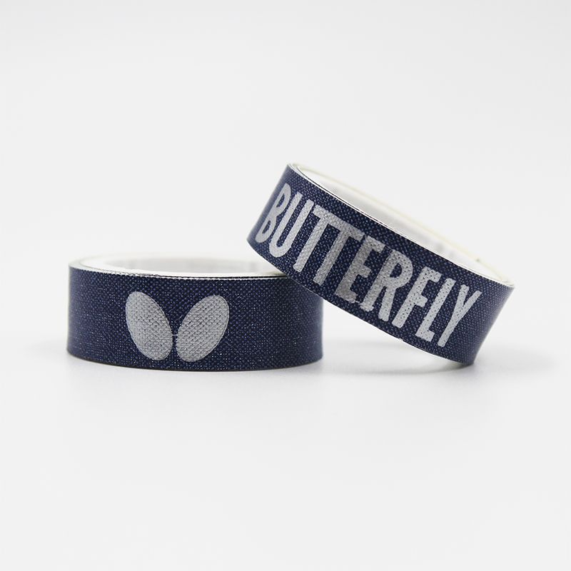 Торцевая лента Butterfly 1m/12mm Logo, Blue/Silver