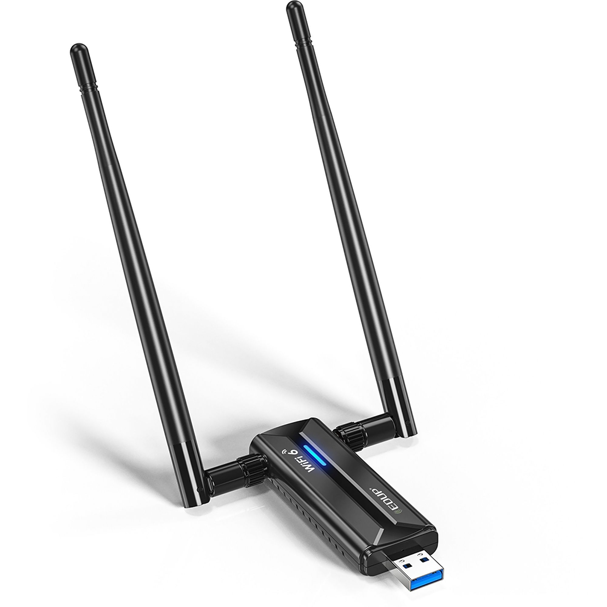 Адаптер Wi-Fi беспроводной сети 6E AX5400 , EDUP EP-AX1671 2.4/5/6GHz с интерфейсом USB 3.0, RTL8832CU