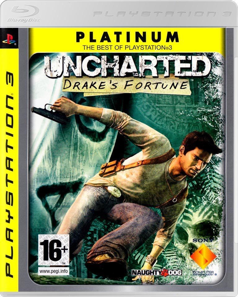 Игра Uncharted: Drake's Fortune (PlayStation 3, Английская версия)