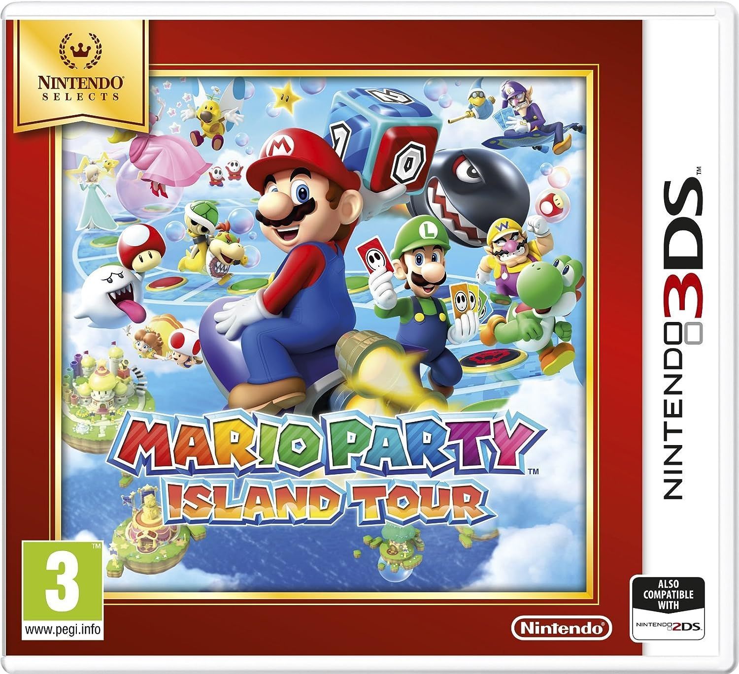 Игра Mario Party: Island Tour (Nintendo 3DS, Русские субтитры) купить по  низкой цене с доставкой в интернет-магазине OZON (1181332718)