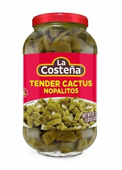 Маринованныйкактус,TenderCactusNopalitos,ТМ"LaCostena",825г,Мексика