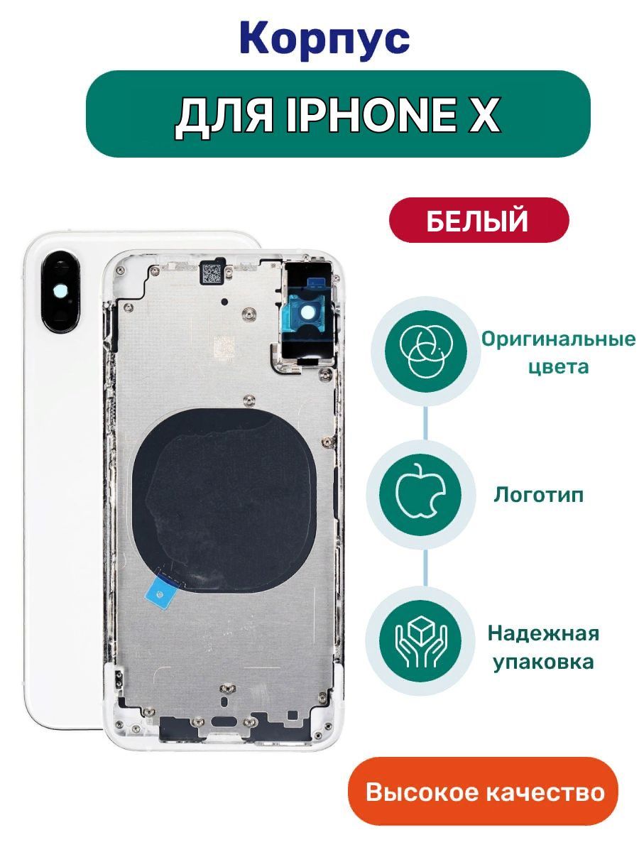 Корпус Iphone 12 для Iphone X – купить в интернет-магазине OZON по низкой  цене