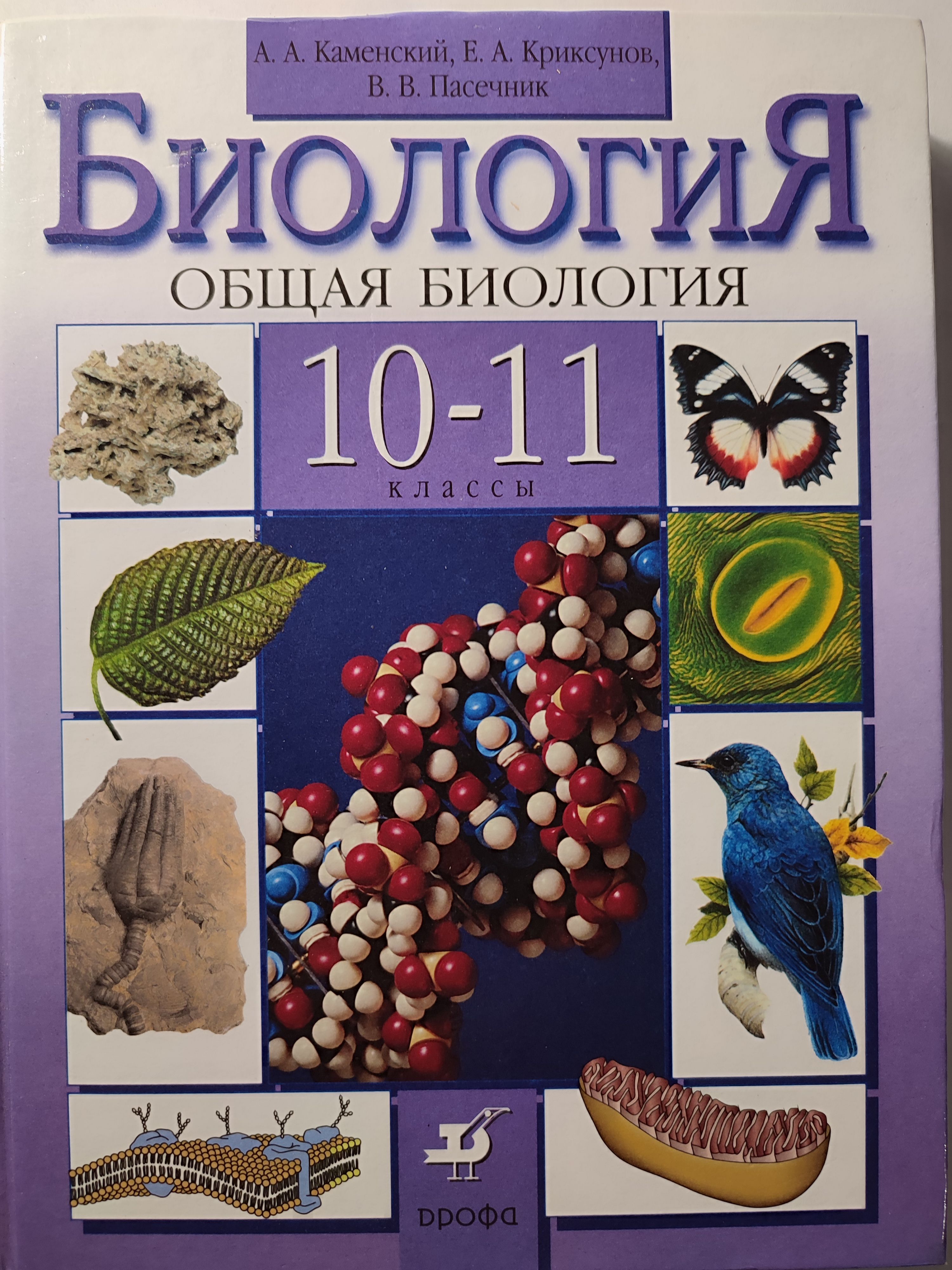 Общая биология. Учебник 10-11 класс | Каменский А.