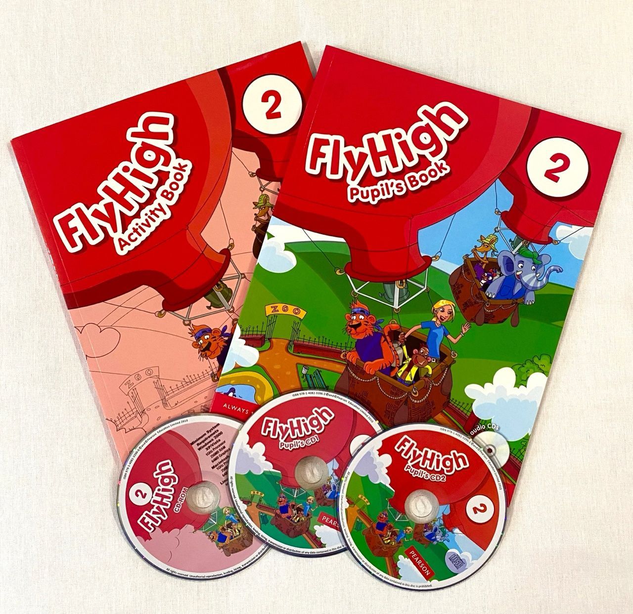 Fly High 2 Activity Book With Cd-Rom – купить в интернет-магазине OZON по  низкой цене