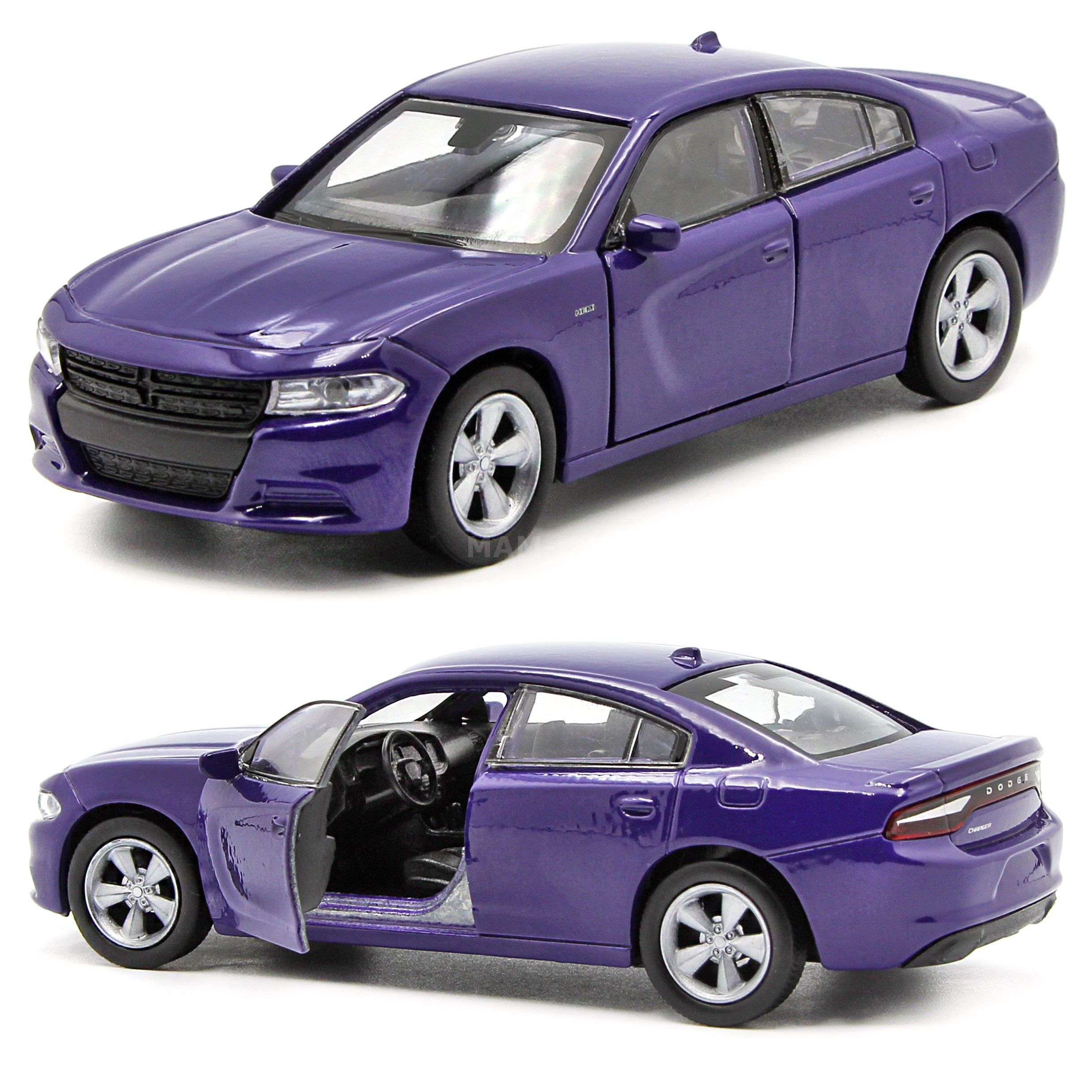 Машинка металлическая Welly 1:39 2016 Dodge Charger R/T RWD (Додж Чарджер)  инерционная, двери открываются / Фиолетовый - купить с доставкой по  выгодным ценам в интернет-магазине OZON (972507082)