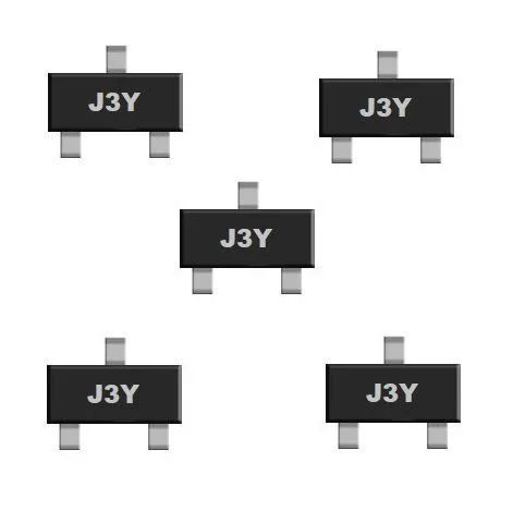 S8050 J3Y транзистор (5 шт.) SOT23 SMD аналог 2N5830 схема MPS650G ...