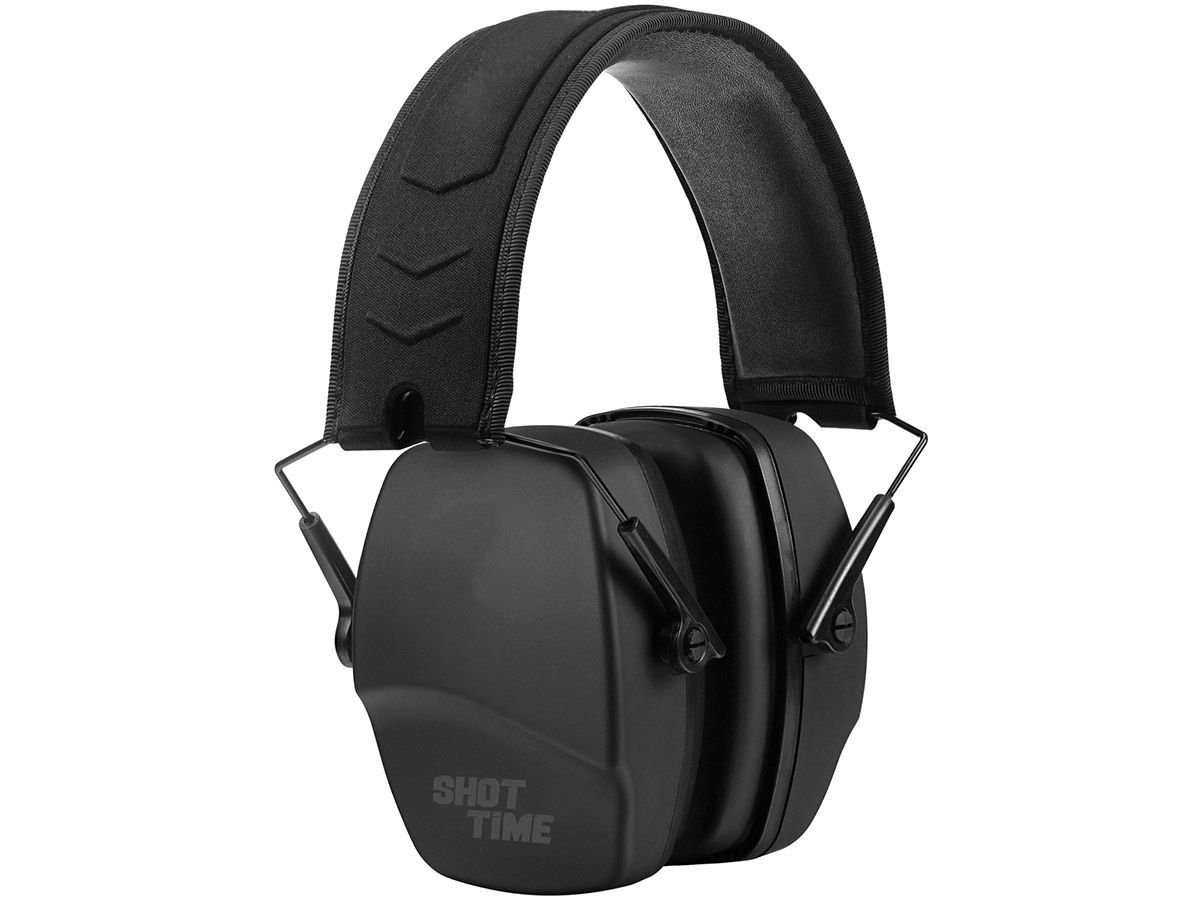 Наушники для стрельбы пассивные ShotTime 16, NRR 25dB, Black