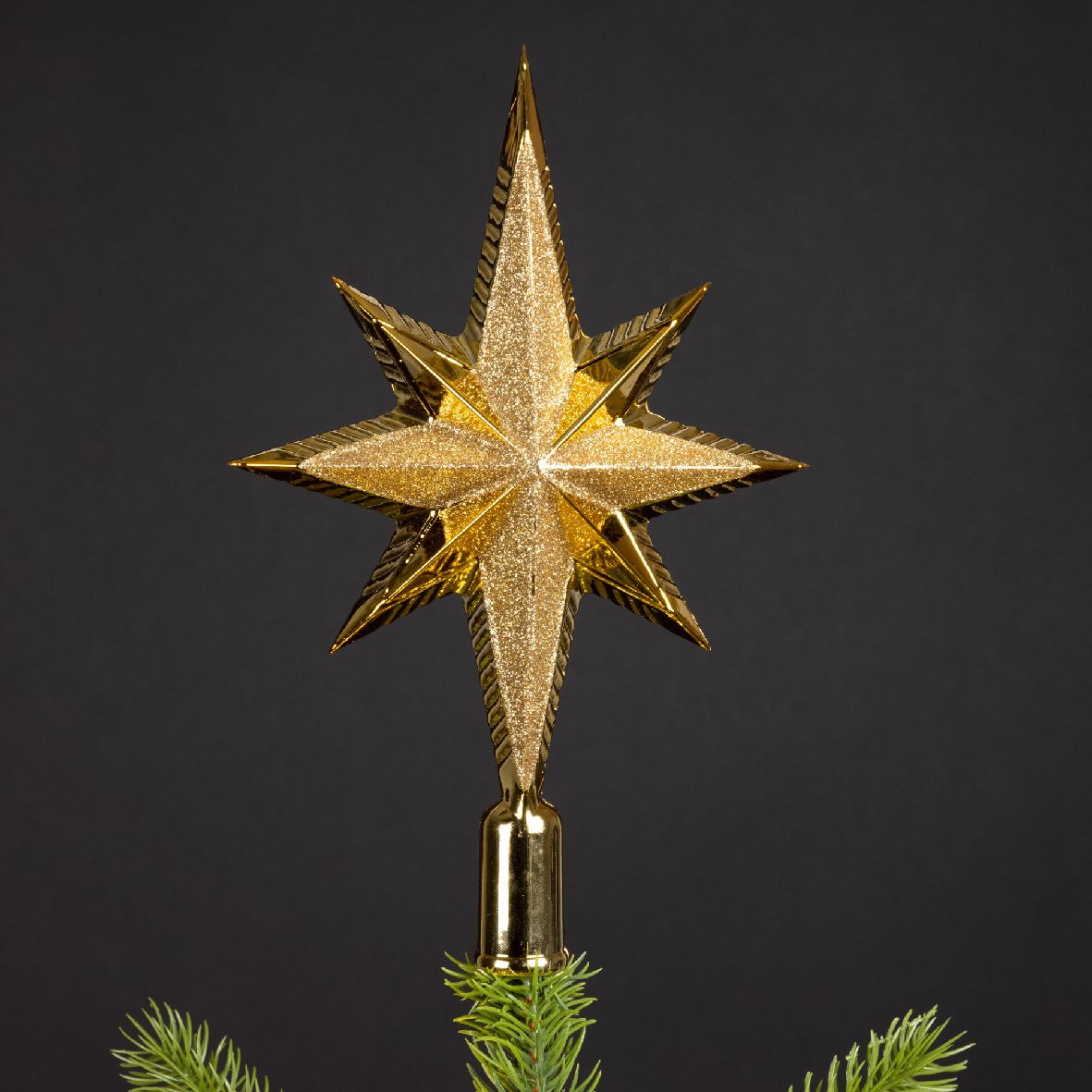 Купить Рождественская звезда на елку RGB V 9Led 16cm в ABCLED всего за €