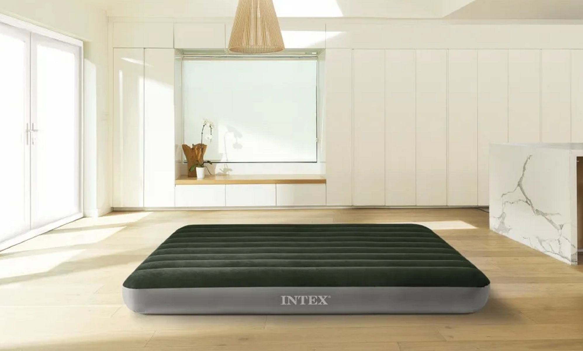 надувной матрас intex pillow rest classic bed 64143