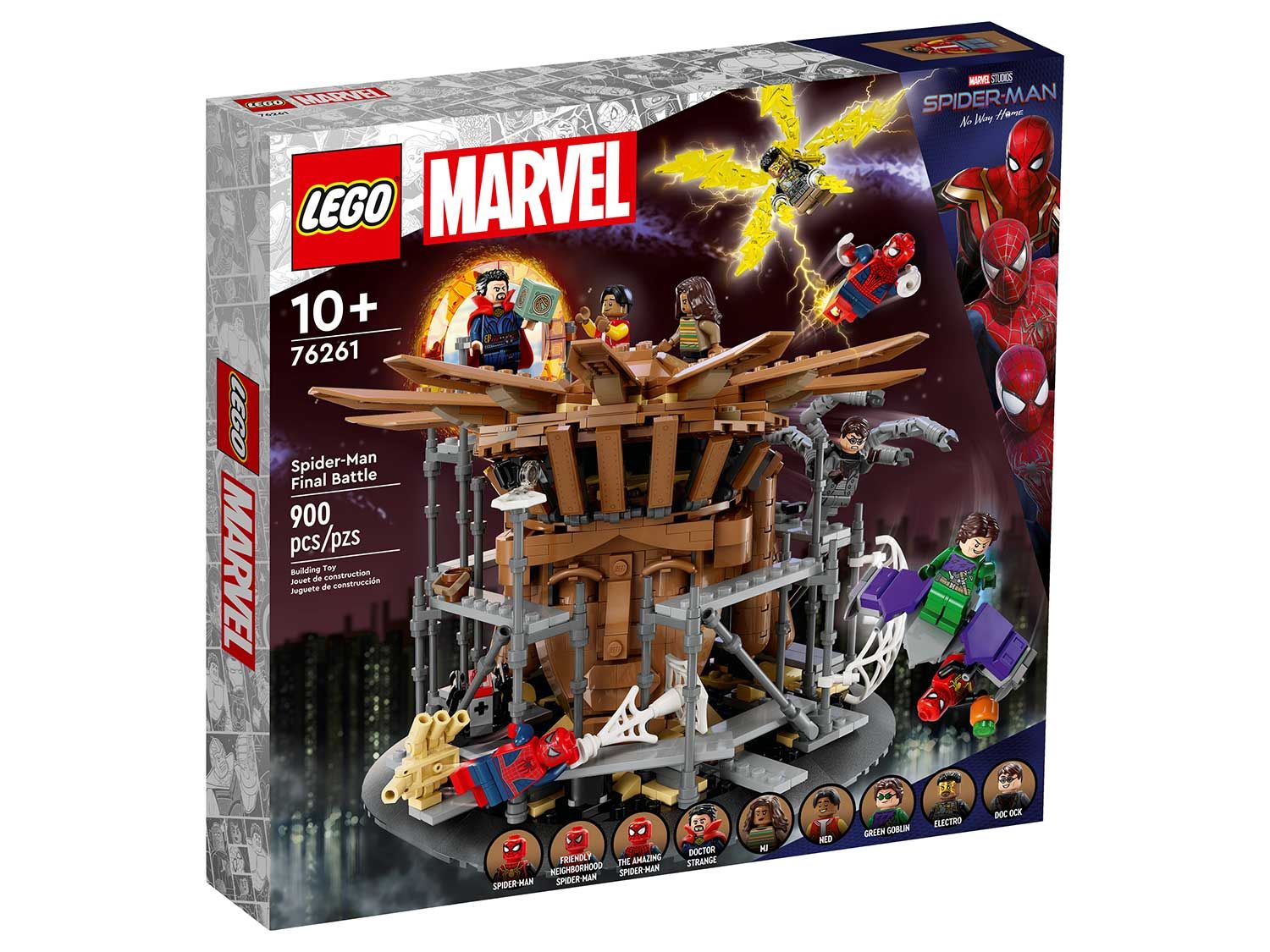 Конструктор LEGO Super Heroes Финальная битва Человека-паука, 900 деталей,  10+, 76261 - купить с доставкой по выгодным ценам в интернет-магазине OZON  (1222913393)