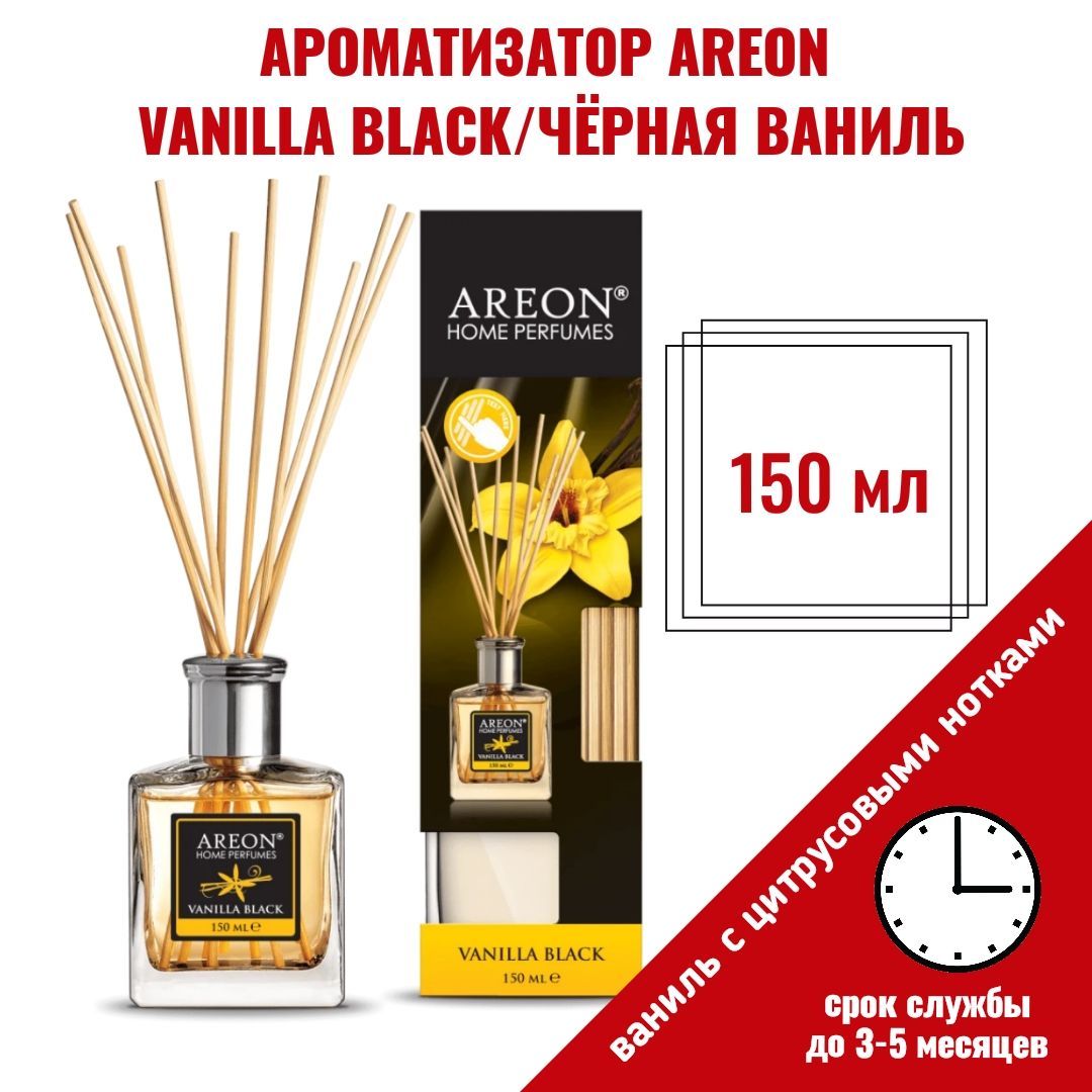 Areon Premium Home Parfüm, Vanilla Black, 85ml - PSL03
