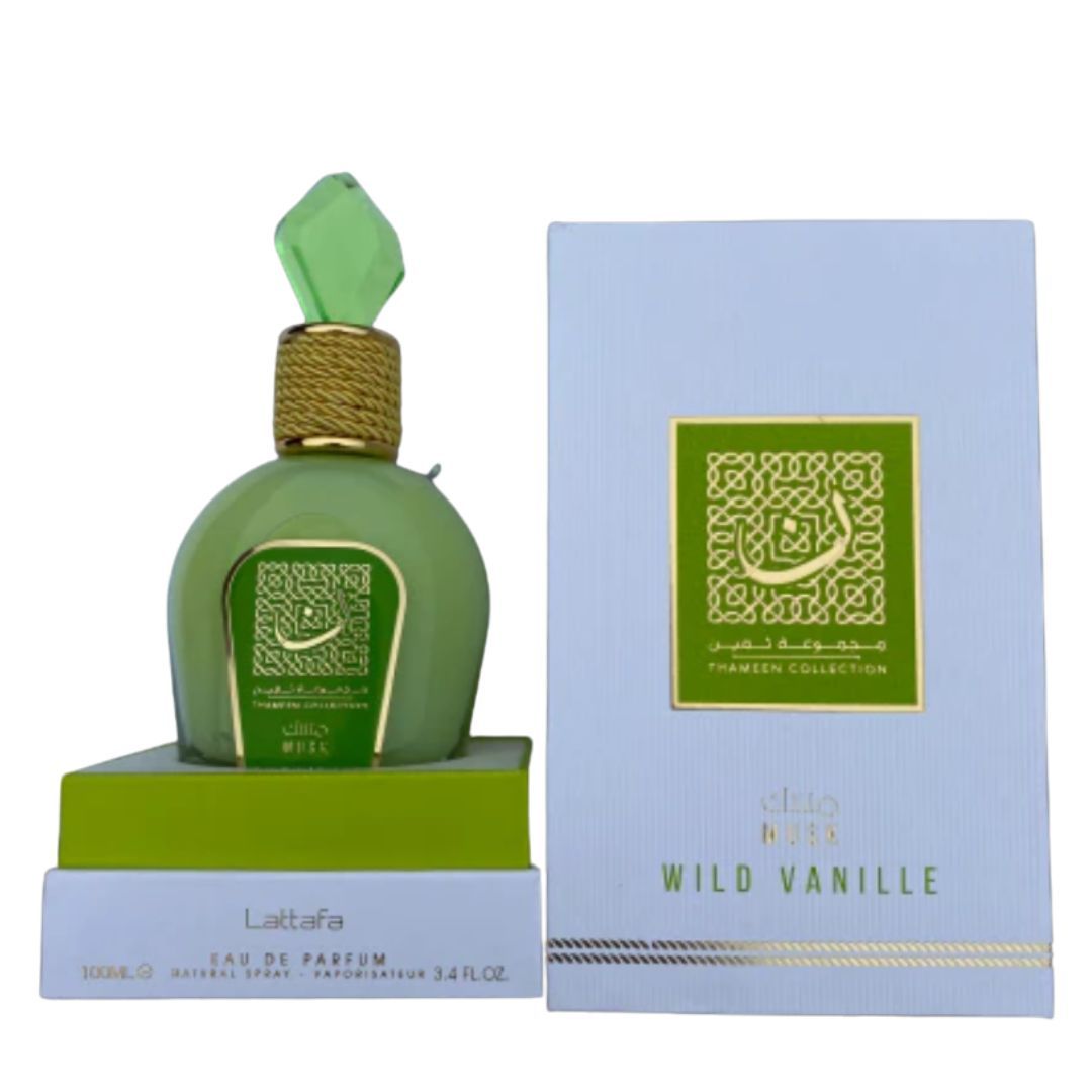 Духи wild. Lattafa Musk Wild Vanille. Thameen Musk Wild Vanille. Дикий манго духи. Thameen Парфюм.