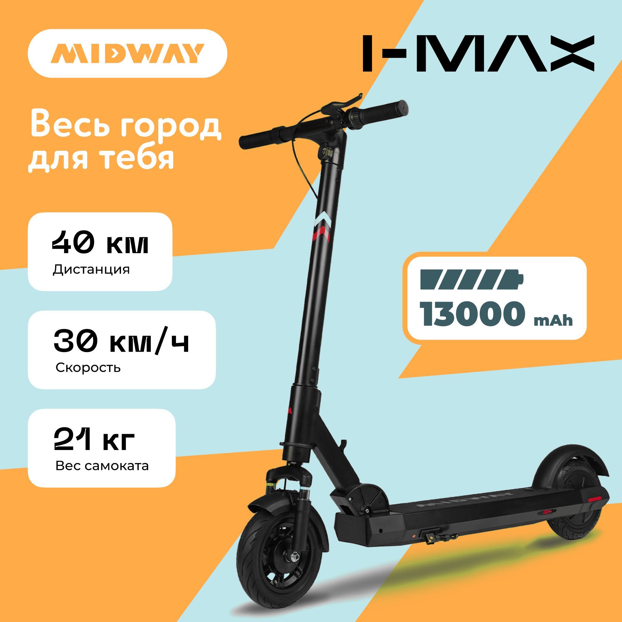 Электросамокат midway i max pro. Электросамокат Midway i-Max.