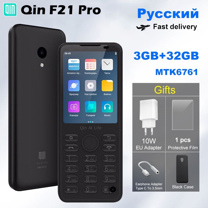 QINМобильныйтелефонF21Pro32GBStandardРусский,серый