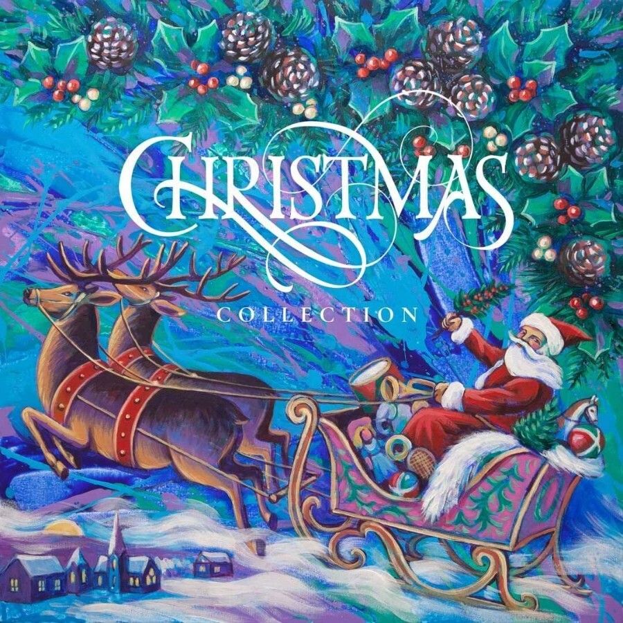 Новогодняя пластинка Various Artists - Christmas Collection, (2LP, Coloured Vinyl), Виниловая пластинка