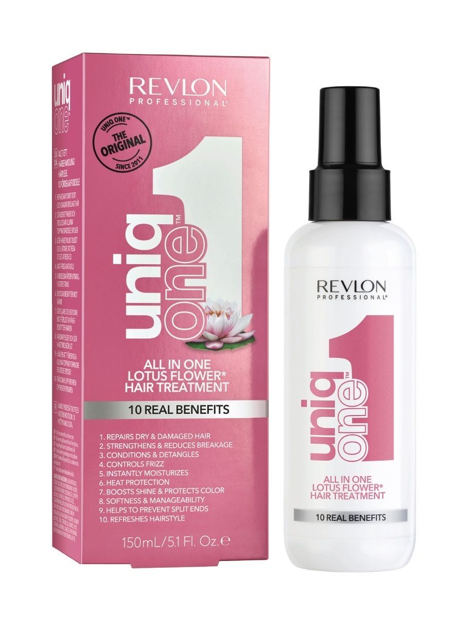 Revlon Uniq One Lotus Flower Несмываемая Маска-спрей Лотос 150мл