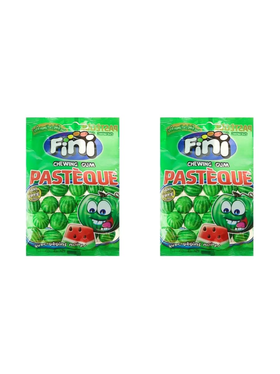 Жевательная резинка Fini Watermelon 100г х 2шт